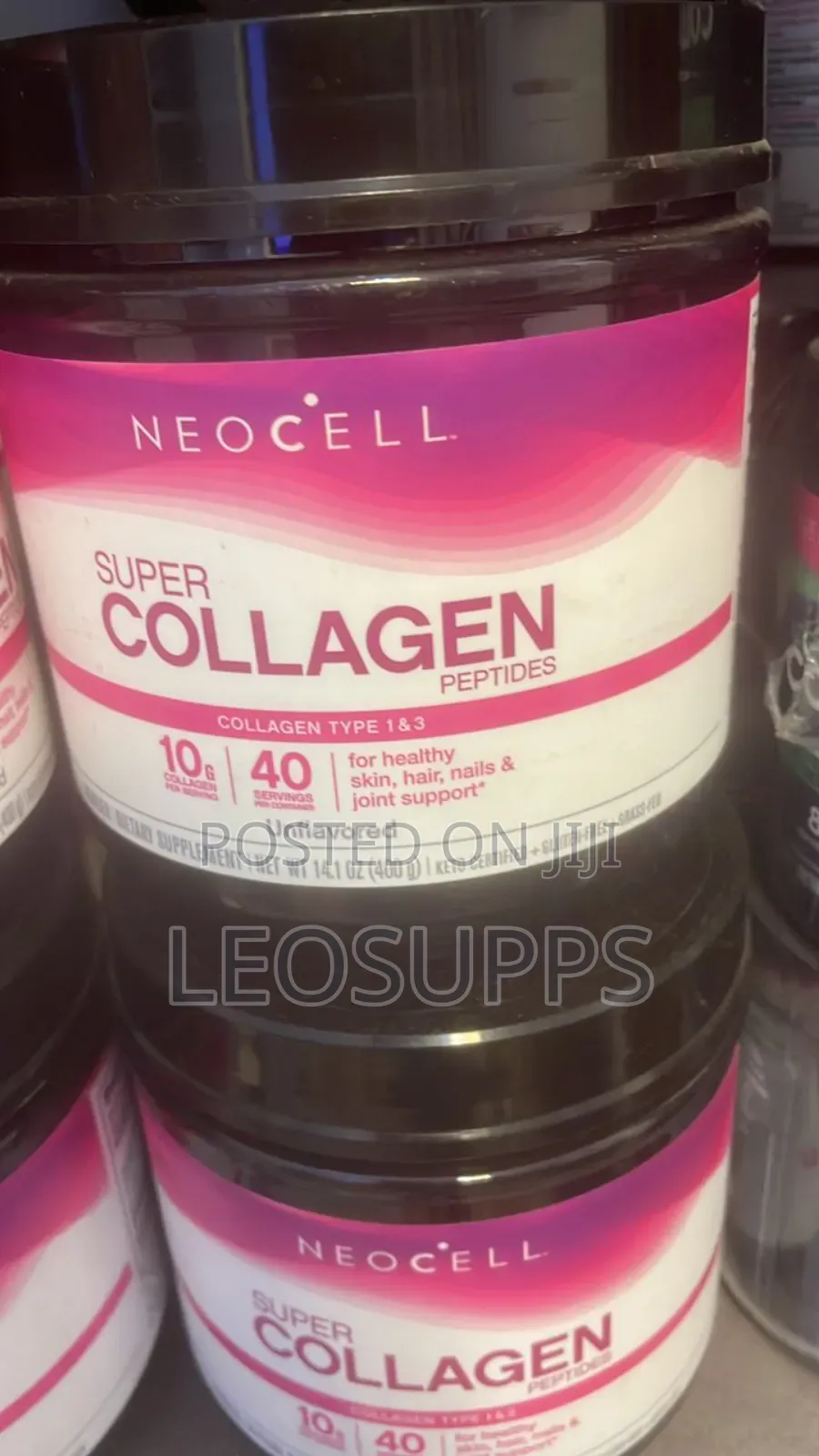 Neocell Collagen Peptides 10grams, 40 Servings