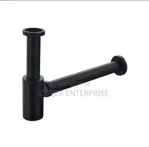 Black Bottle Trap for Basin