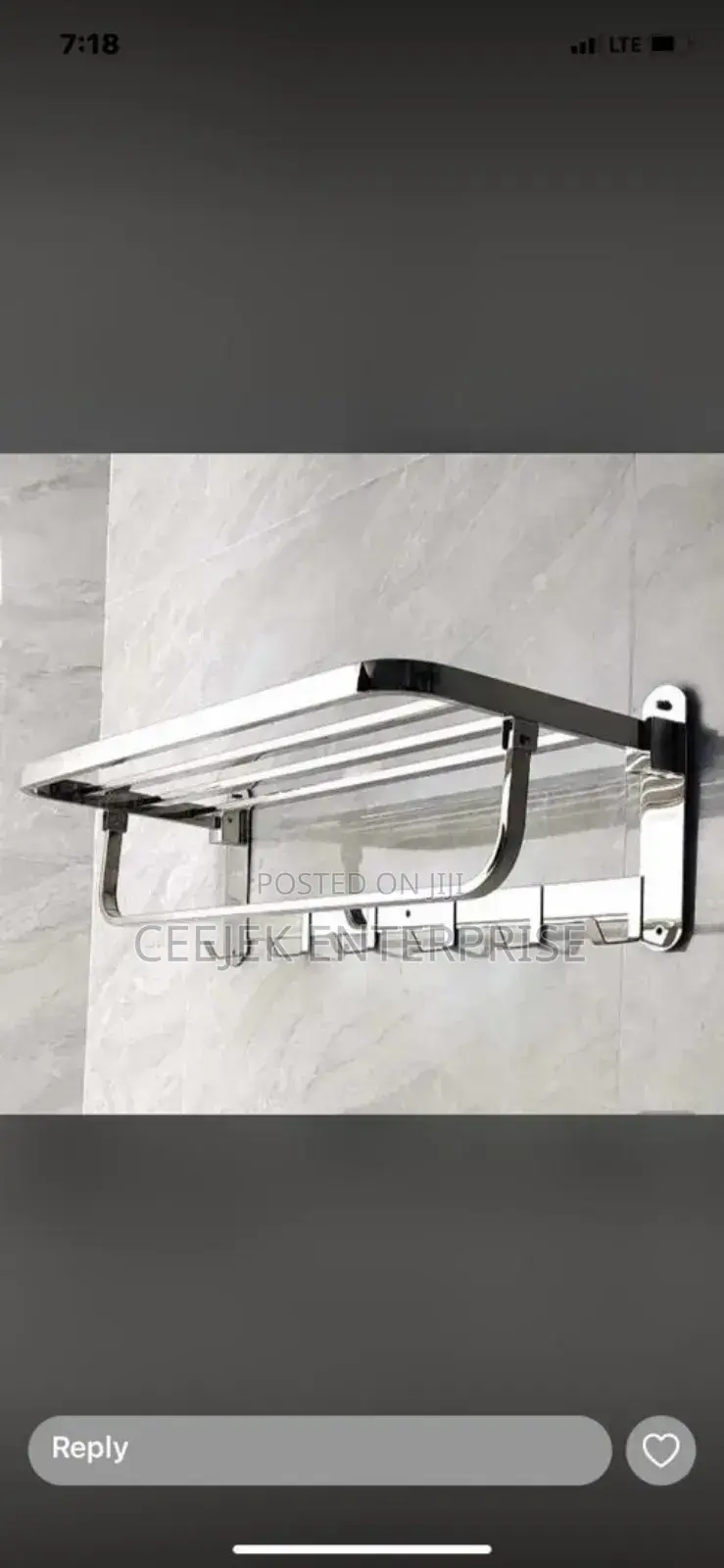 Multiple Stainless Towel Ray