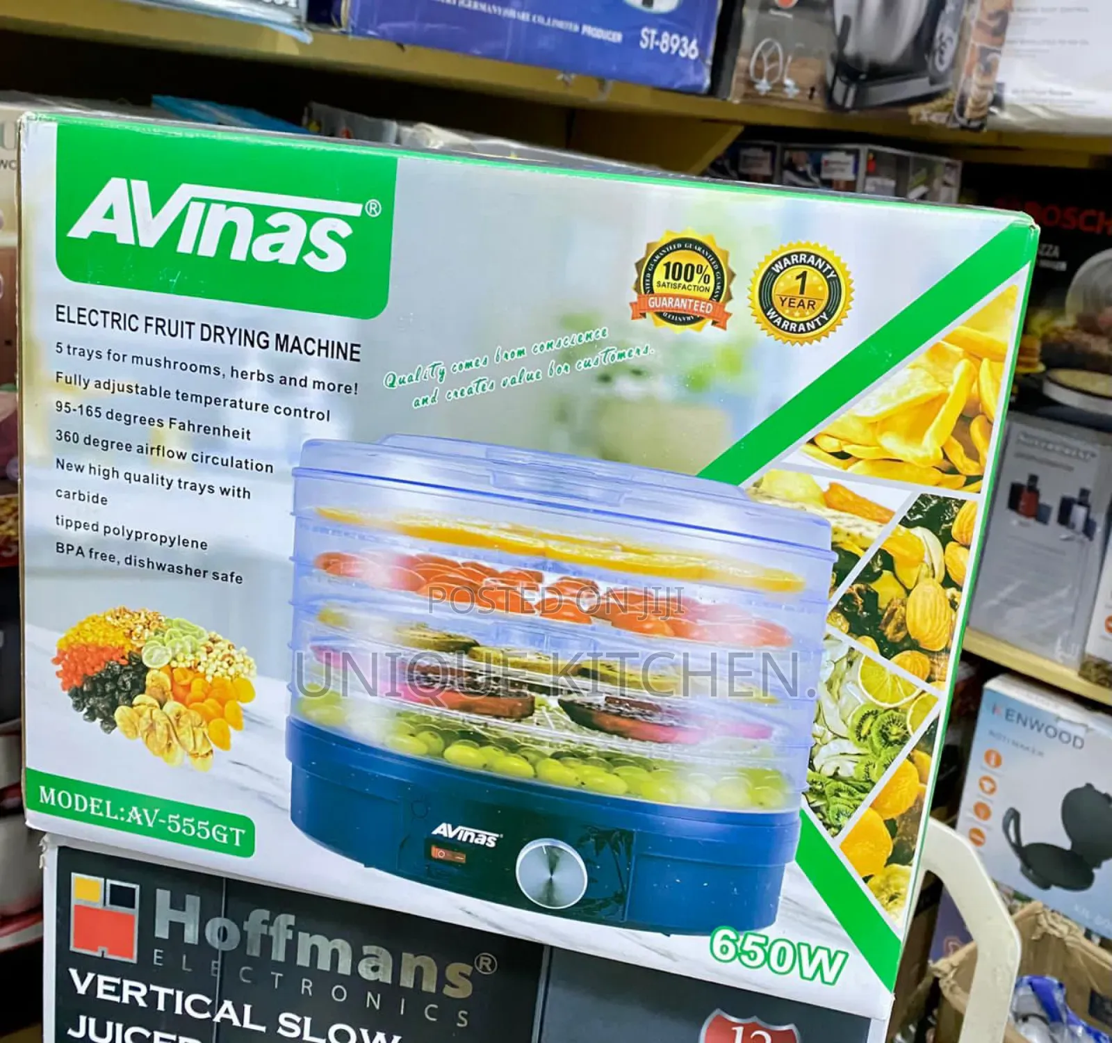 5 Layers Food Dehydrator/Electric Fruit Drying Machine