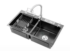 Quality Hand Made Kitchen Sink Black