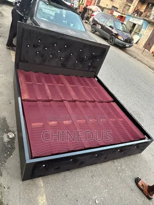 Standard Padded 6by6 Bedframe