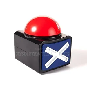 Game Answer Buzzer Alarm Button With Sound Light Trivia Quiz