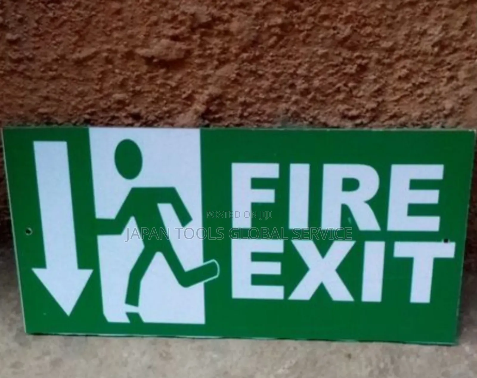 Fire Exit Sign