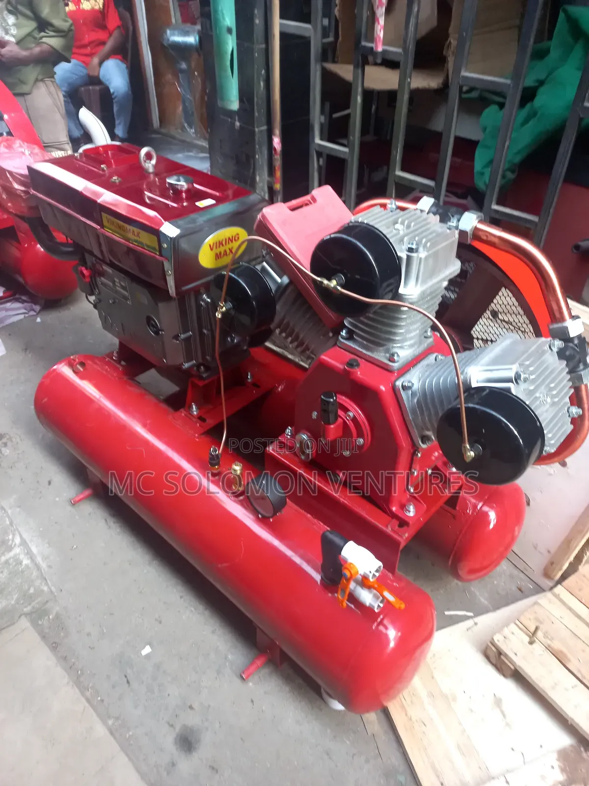 Engine Drive Mobile Air Compressor for Jackhammer