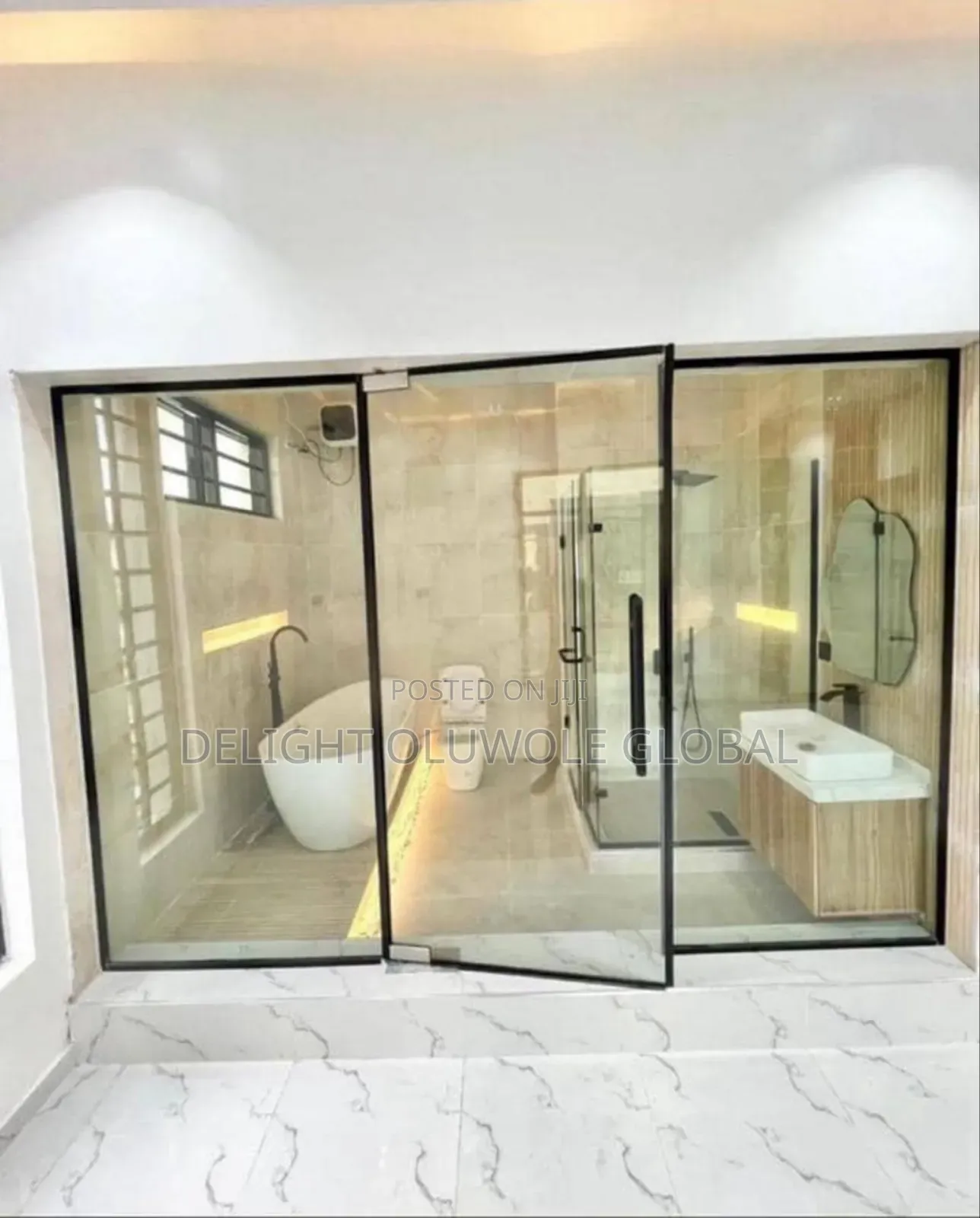 Frameless Door