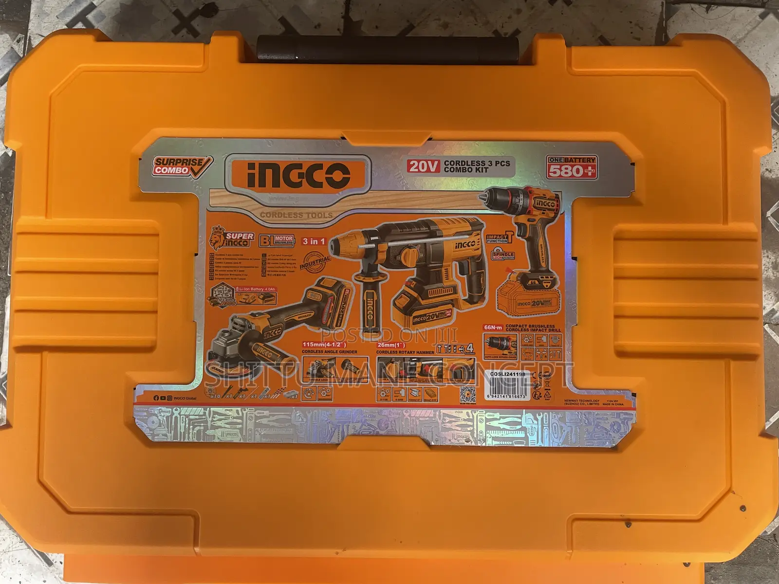 3 in 1 Cordless Combo Kit