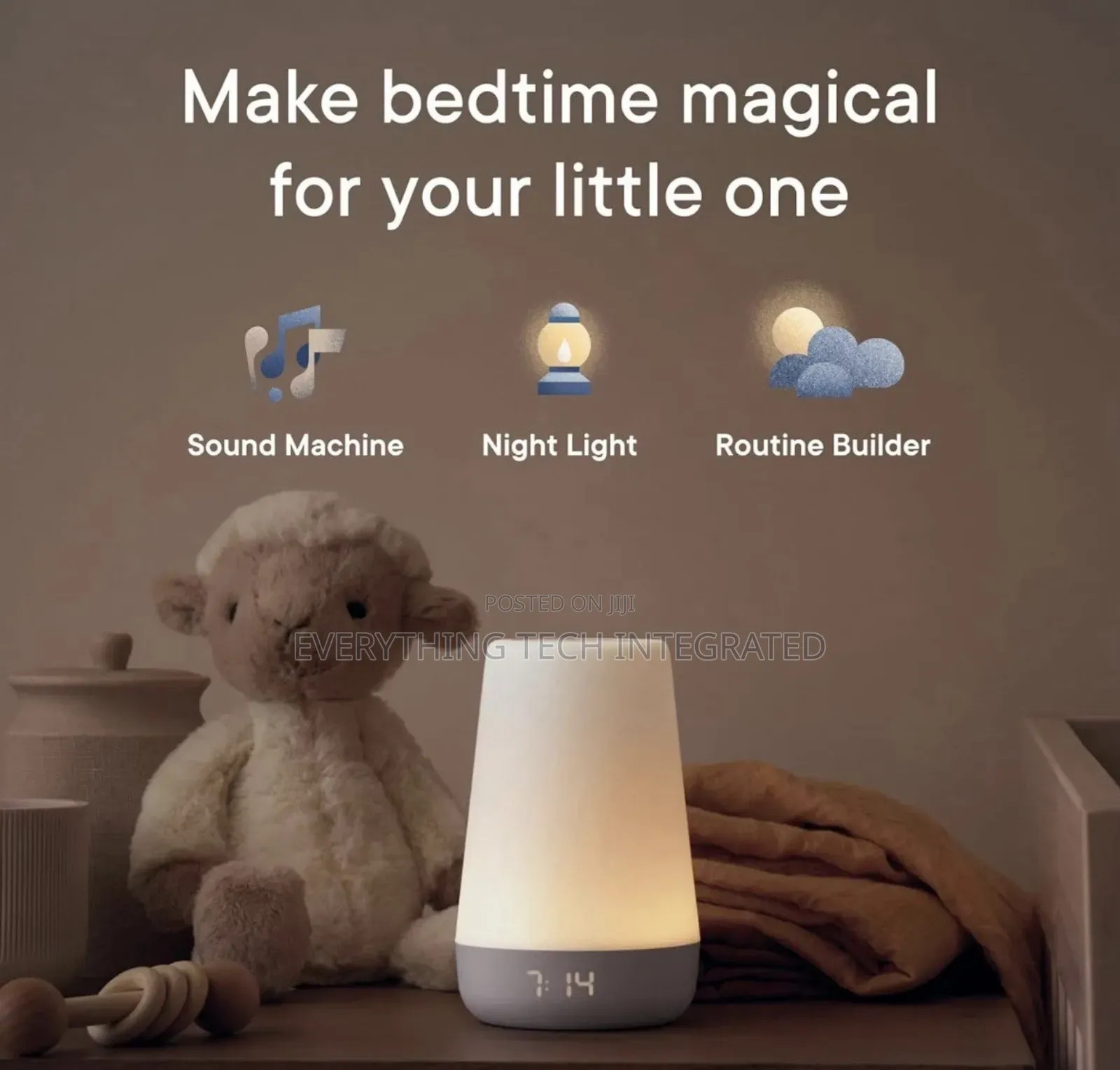 Hatch Rest Sound Machine 2nd Gen Smart Sleep White Noise