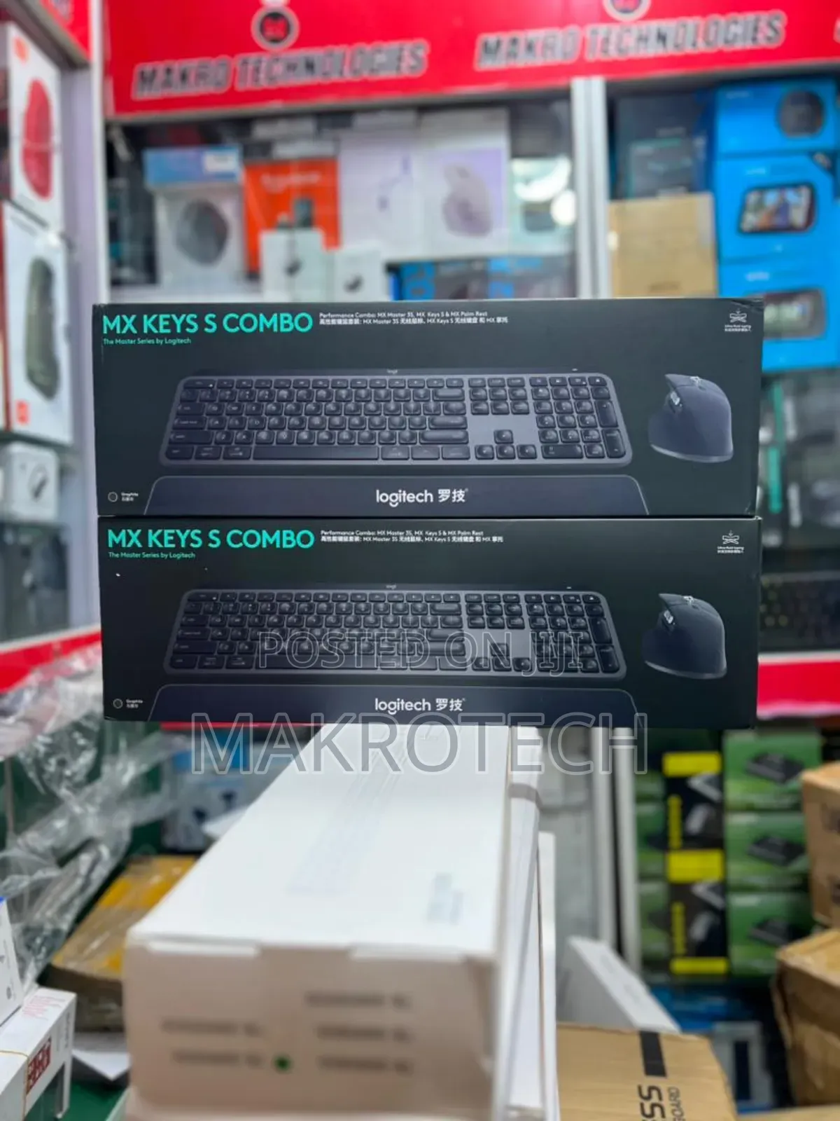 Logitech Mx Keys S Combo - Performance Wireless Keyboard
