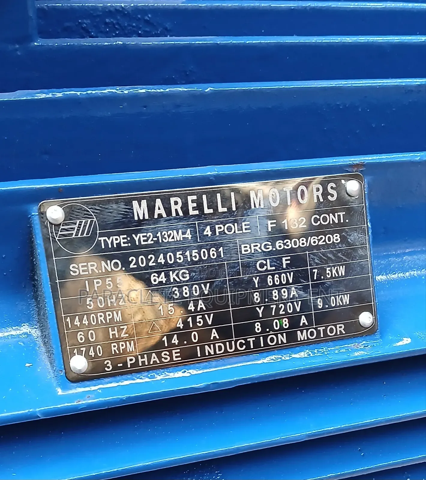 Marelli 3 Phase Electric Motor