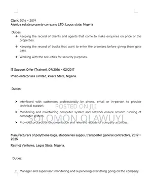Experienced Hotel Frontdesk Personnel