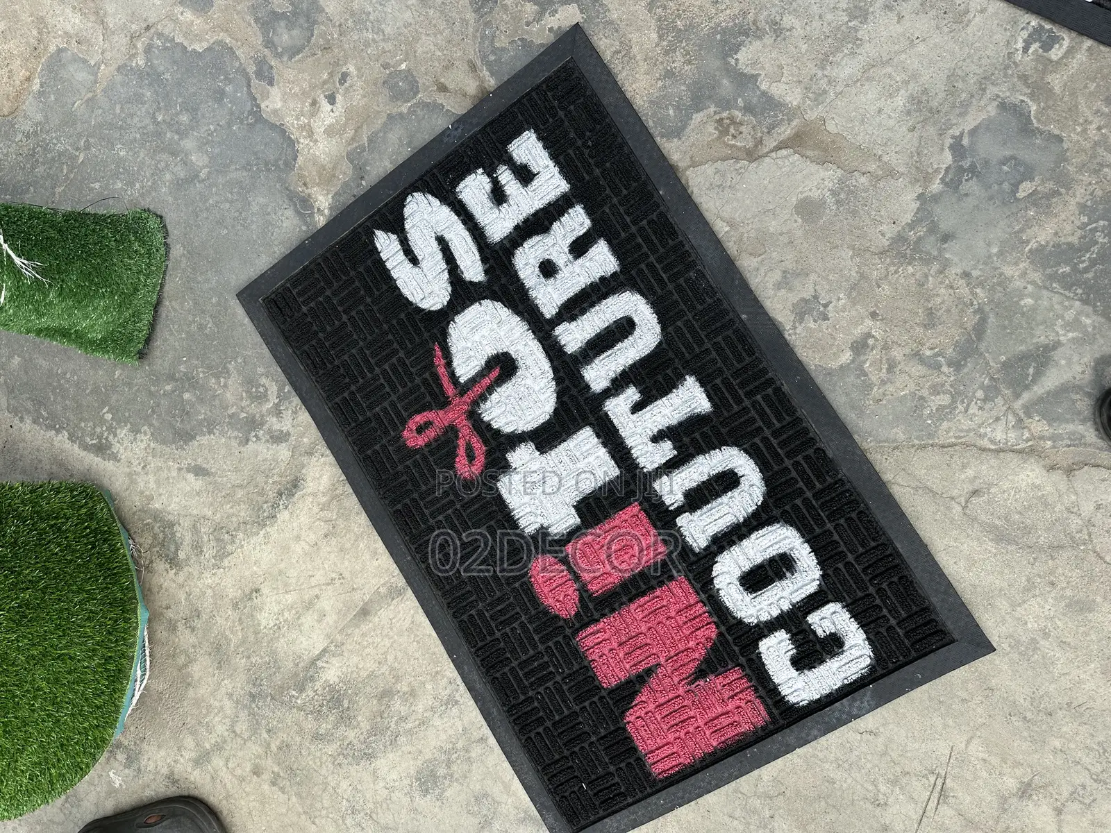 We Customize On Welcome Doormat (All Sizes Available)