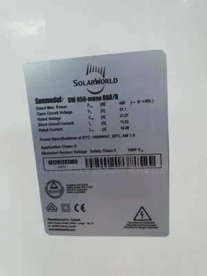Solar Panels 450w