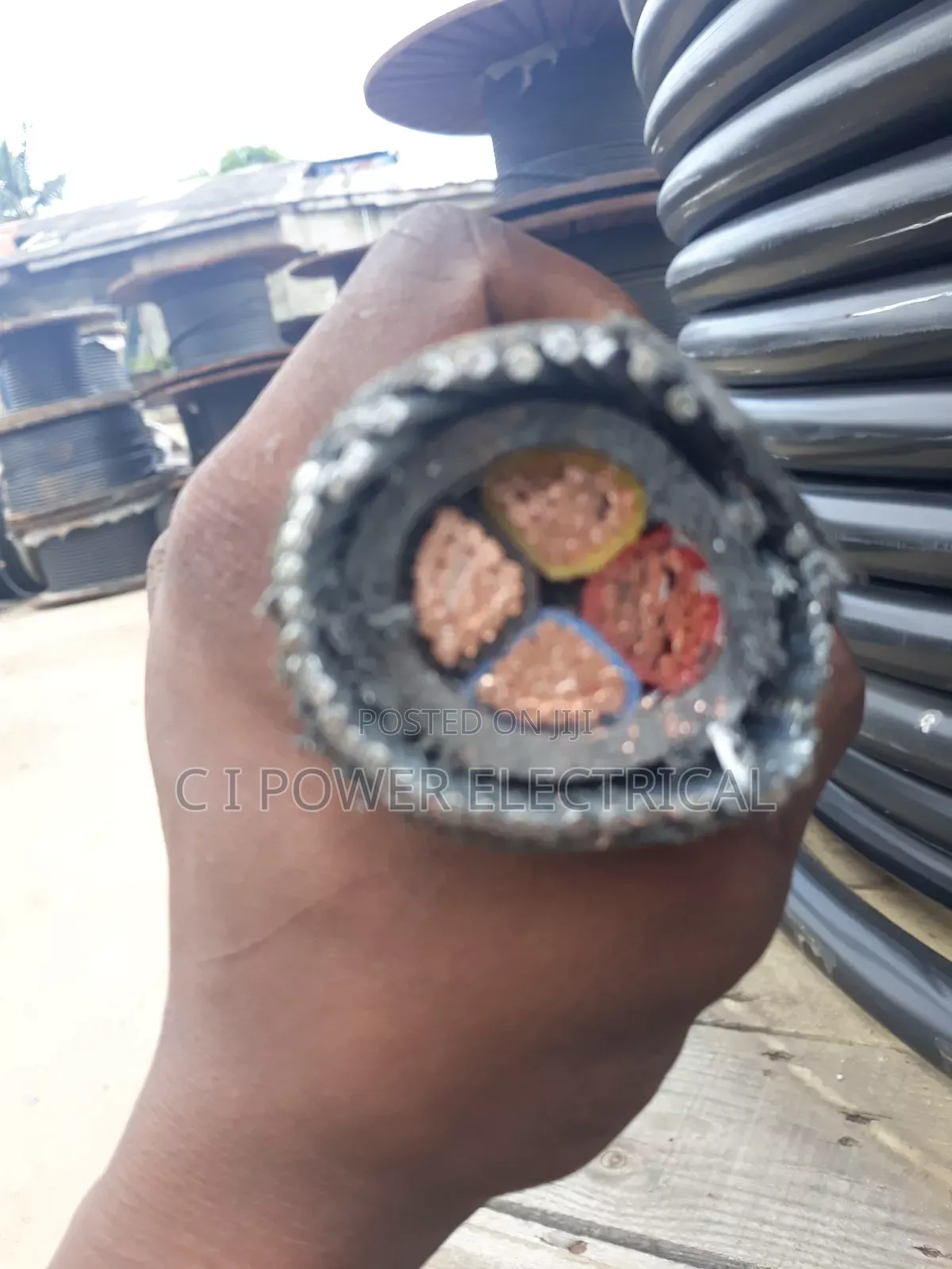 70mm 4 Core Nigerchin Armored Cable