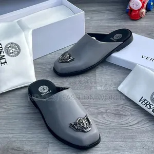 Quality Versace Leather Half Shoe