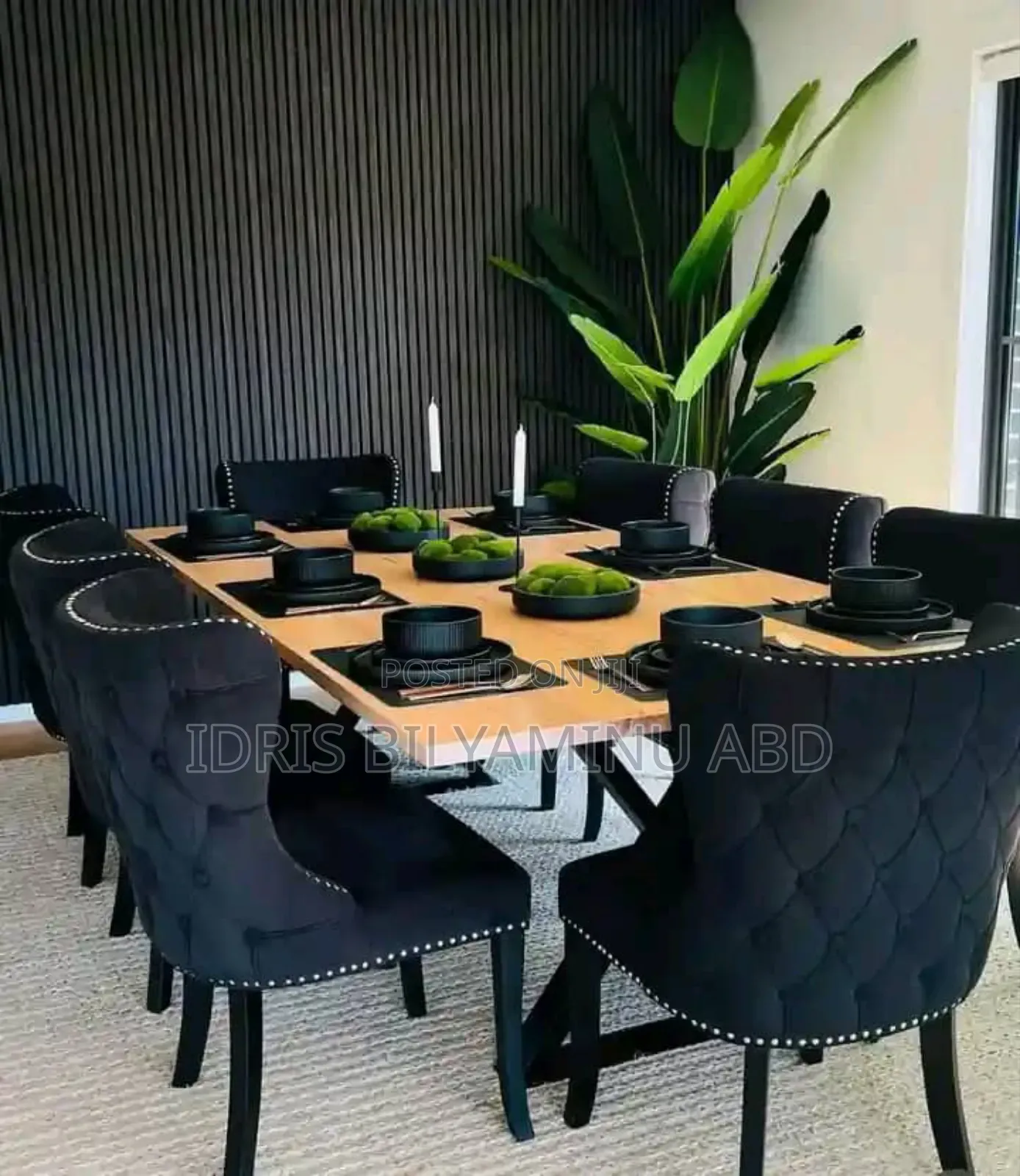 8 Chairs Dining Table