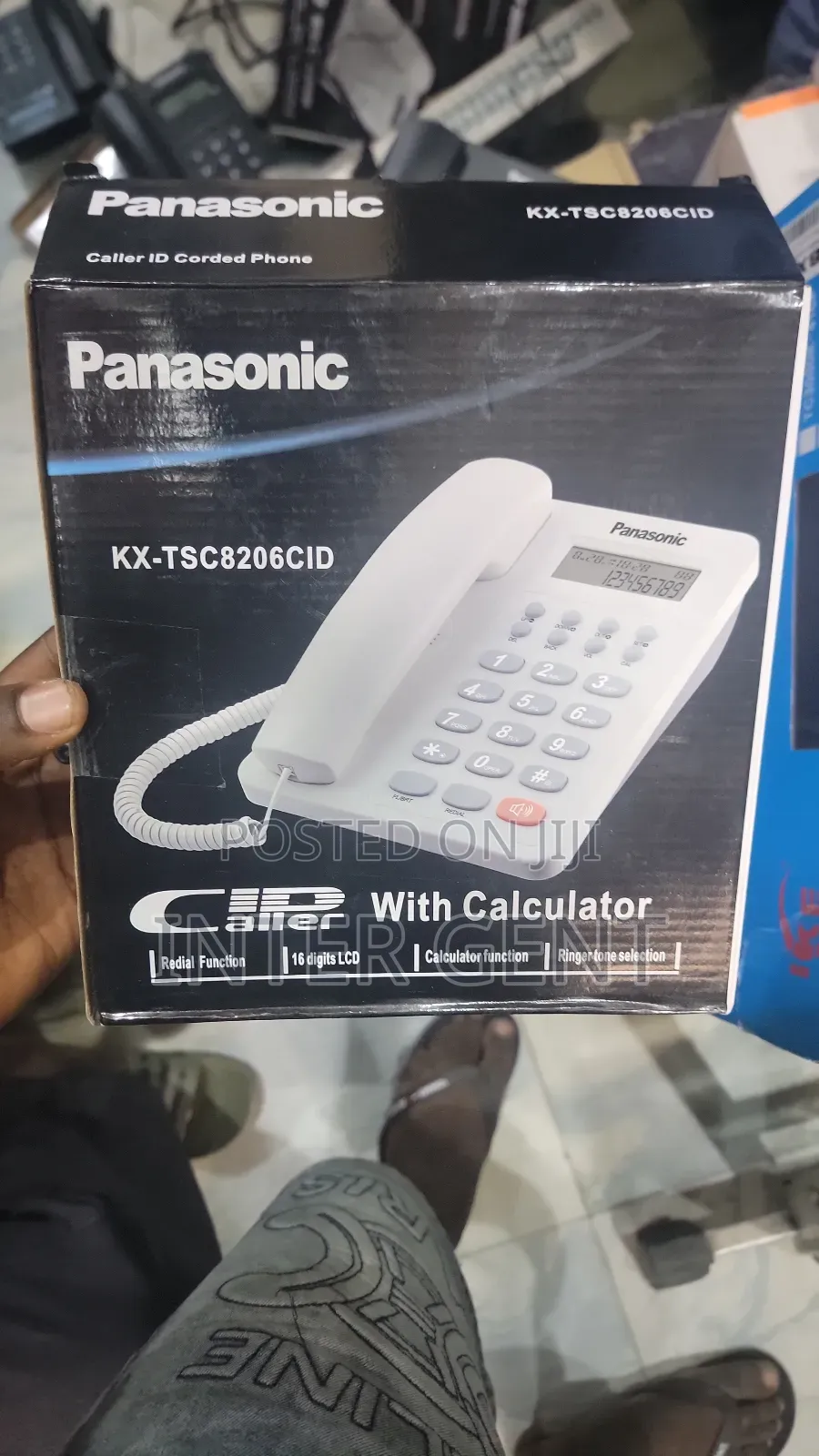 Panasonic Phone Kx-Tsc8206cid Display