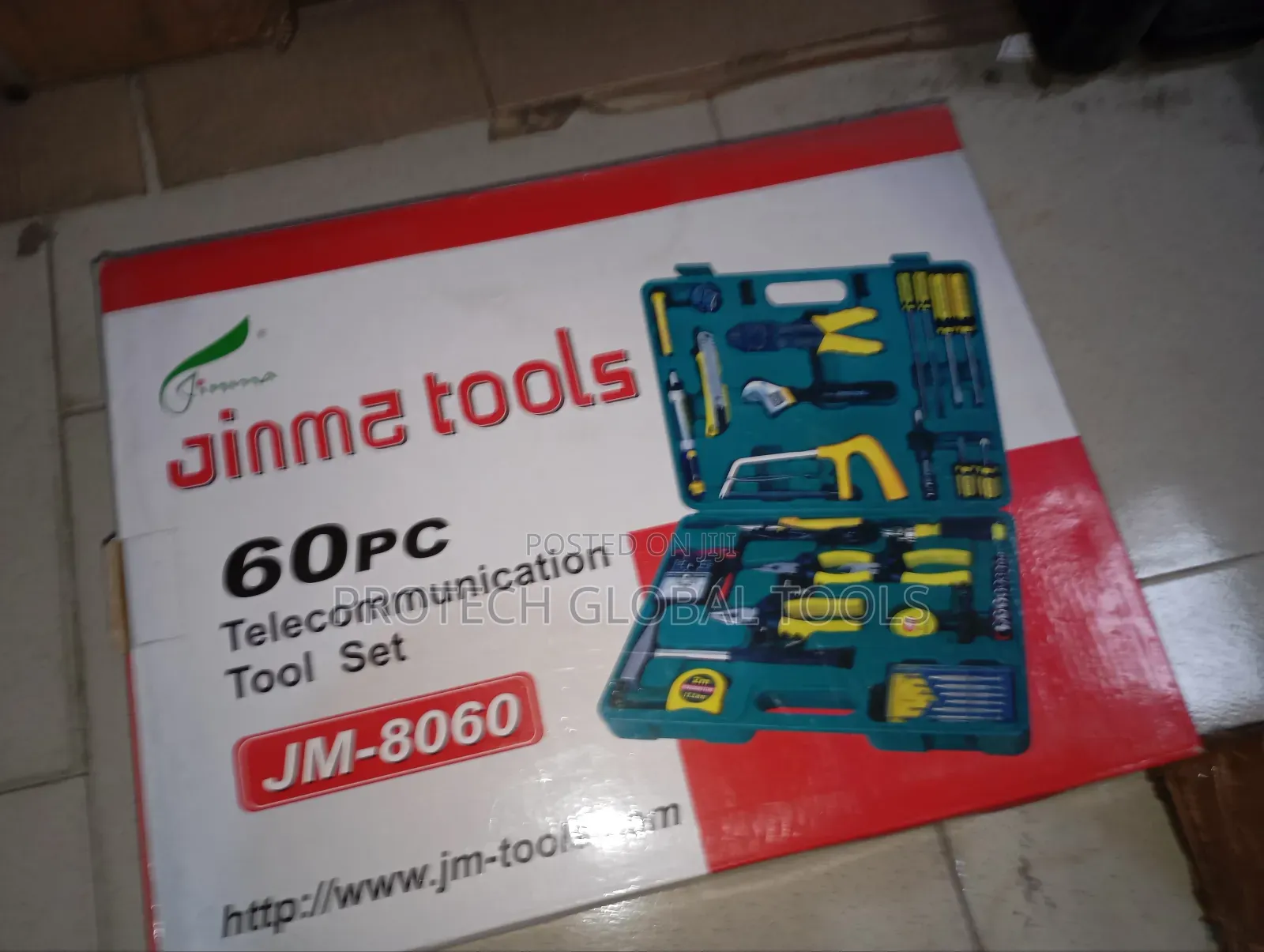 60pcs Telecommunication Tools Set