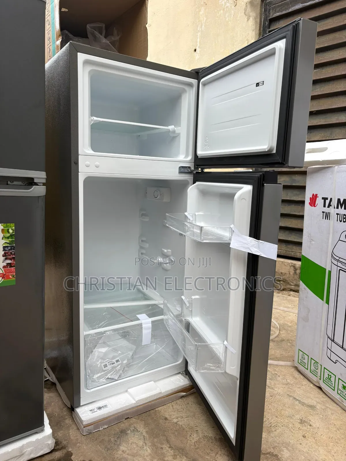 Hisense 172dr Double Door Refrigerator Brand New