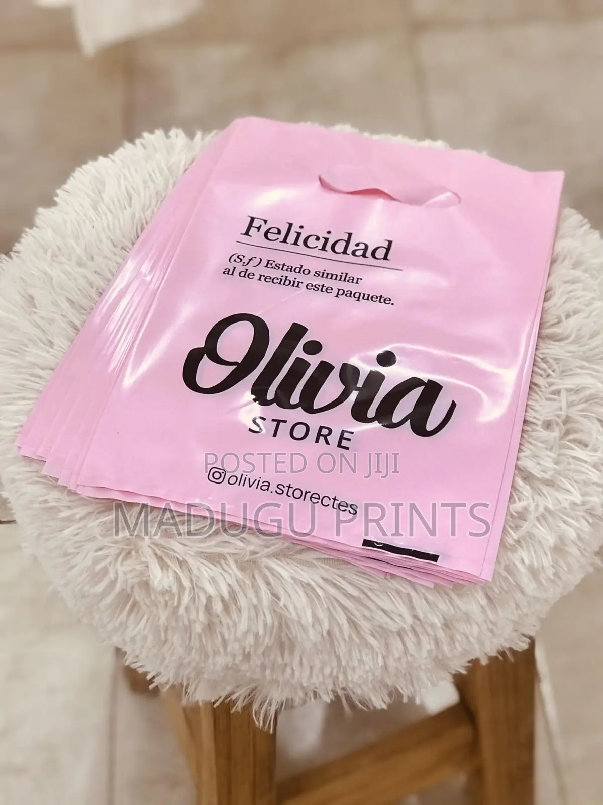 Paper Crafted Bags With Nylons