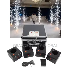 4 Channel Cold Pyro Fountain Fireworks Sparkler Machine