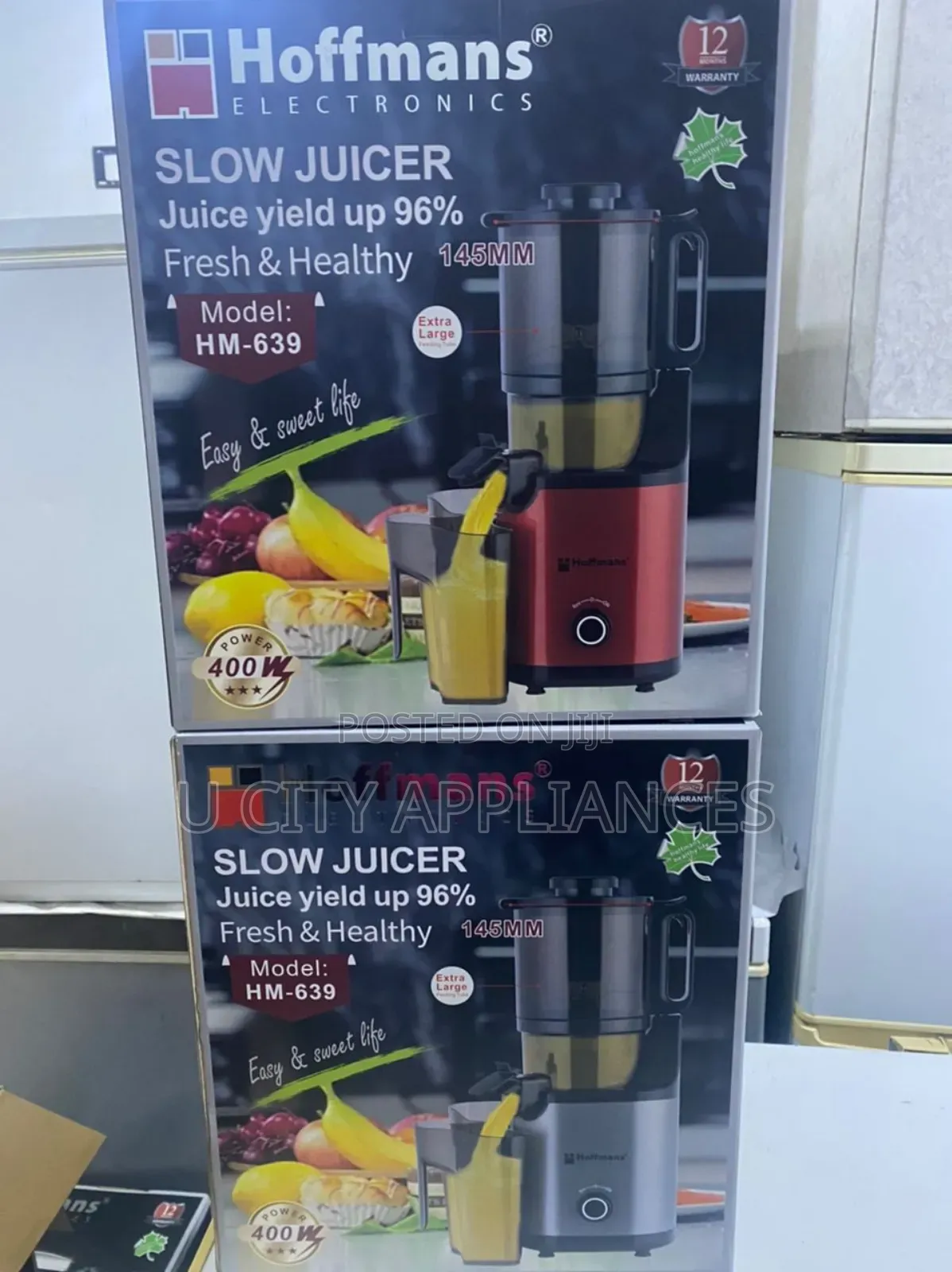 Hoffman's Hm-639 Slow Juicer