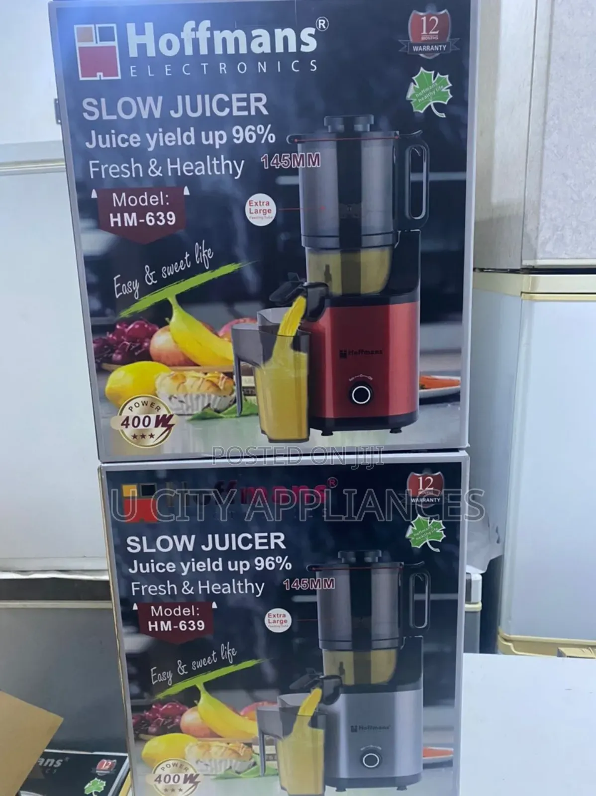 Hoffman's Hm-639 Slow Juicer
