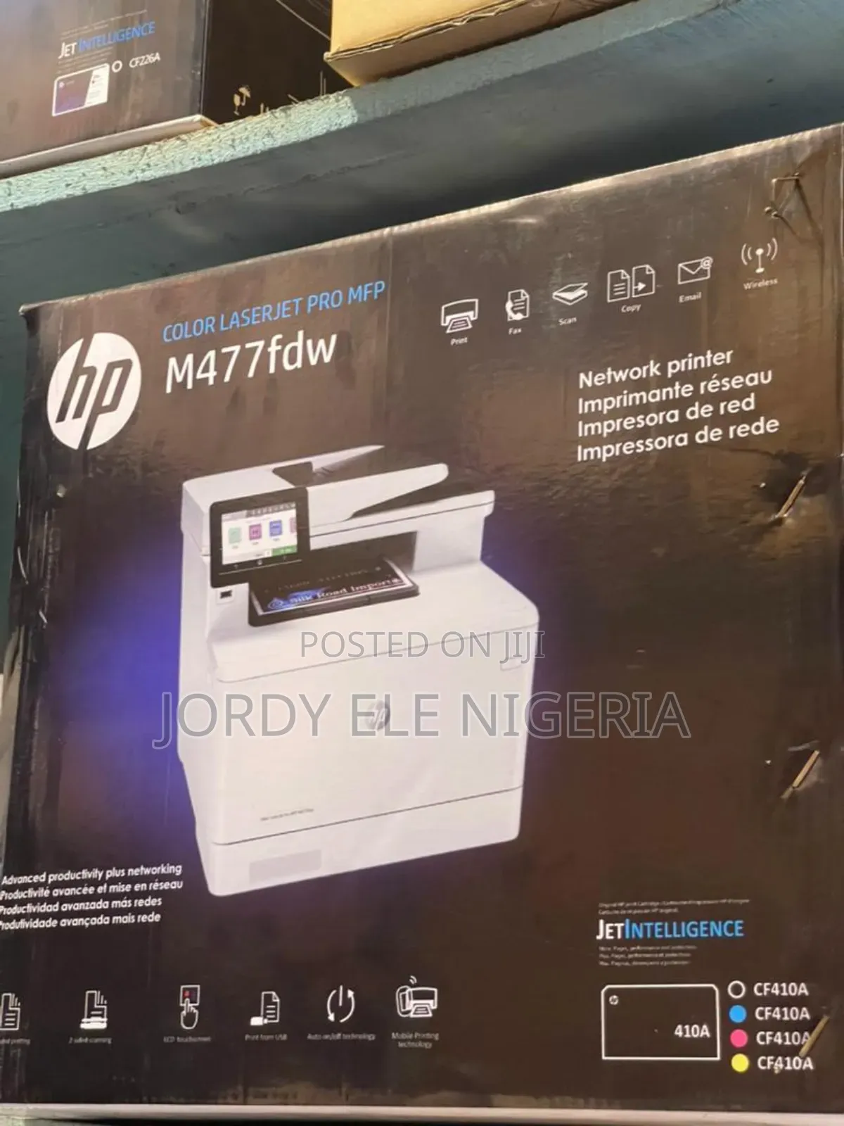 Hp Color Laserjet Pro MFP M477fdw Printer