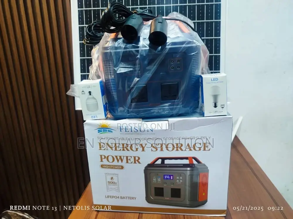 500watts Solar Generator Available Now