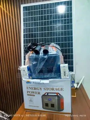 500watts Solar Generator Available Now
