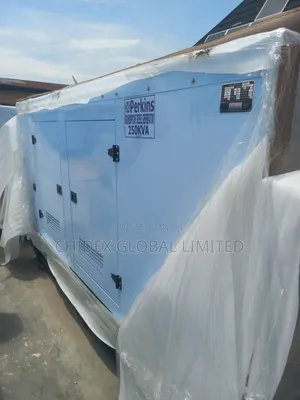 250kva Perkins Soundproof Diesel Generator 100% Copper Coil