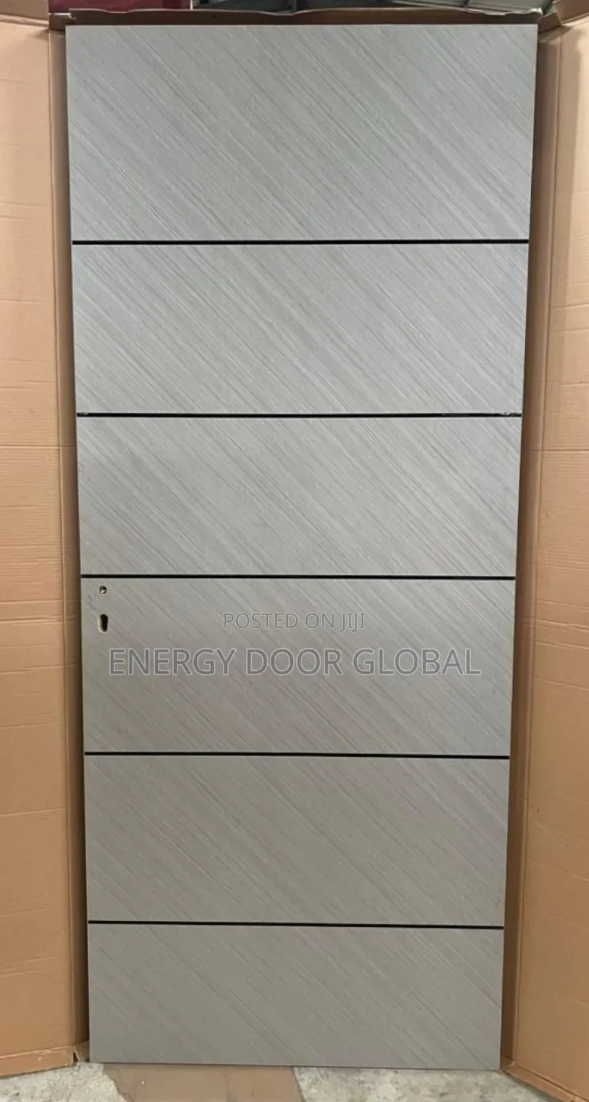 3ft Silverline Solid HDF Room Door With Smooth Edge Finish