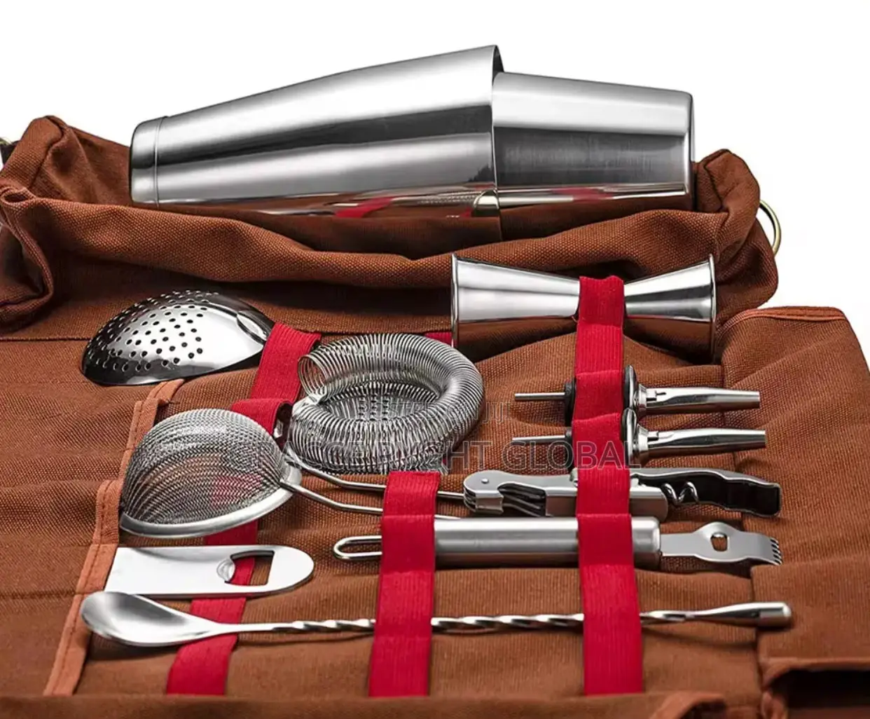 Bartender Travel Cocktail Set Bag