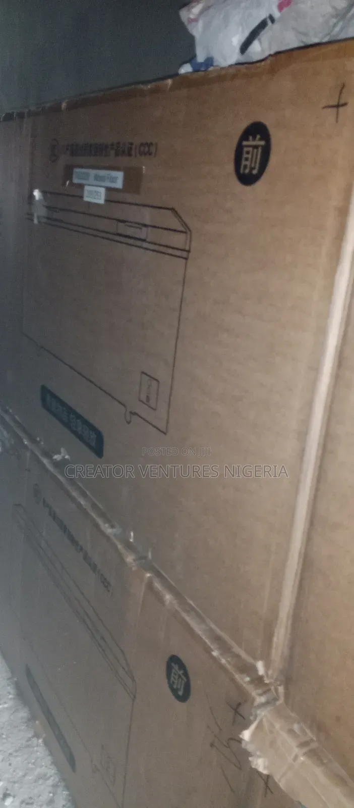Deep Freezer Industrial Double Door Fast Block Refrigerator