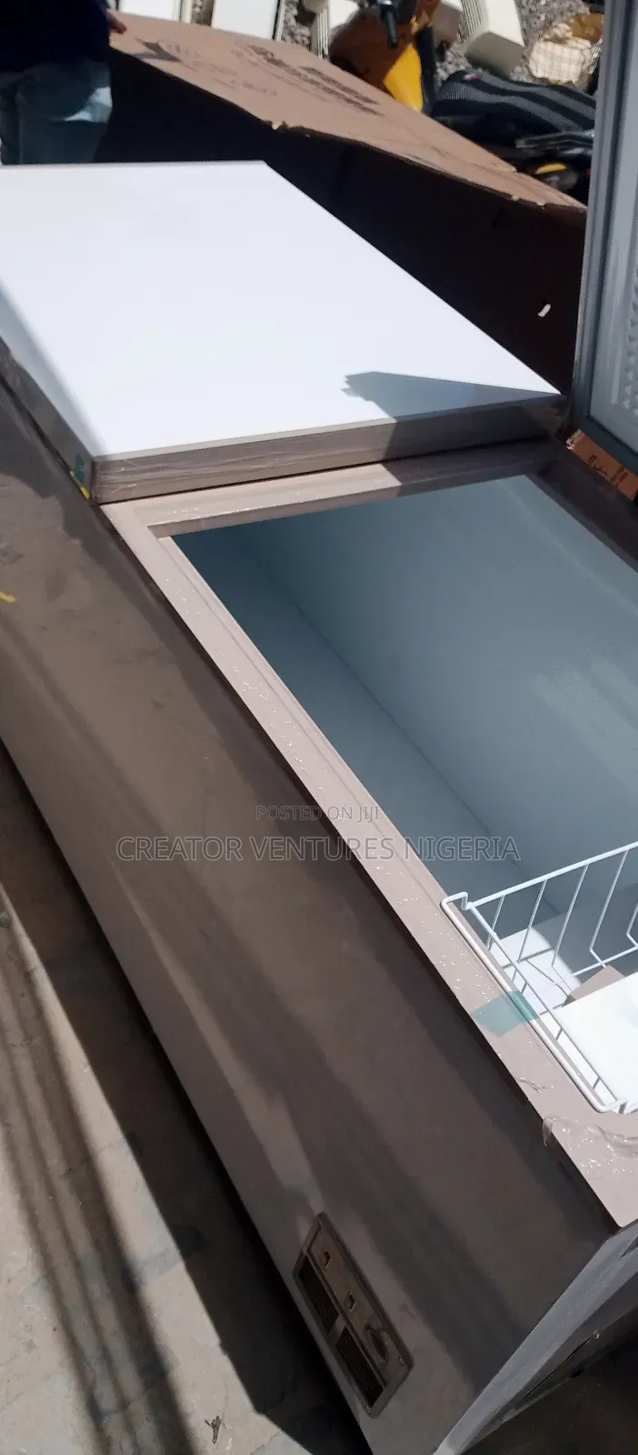 Deep Freezer Industrial Double Door Fast Block Refrigerator