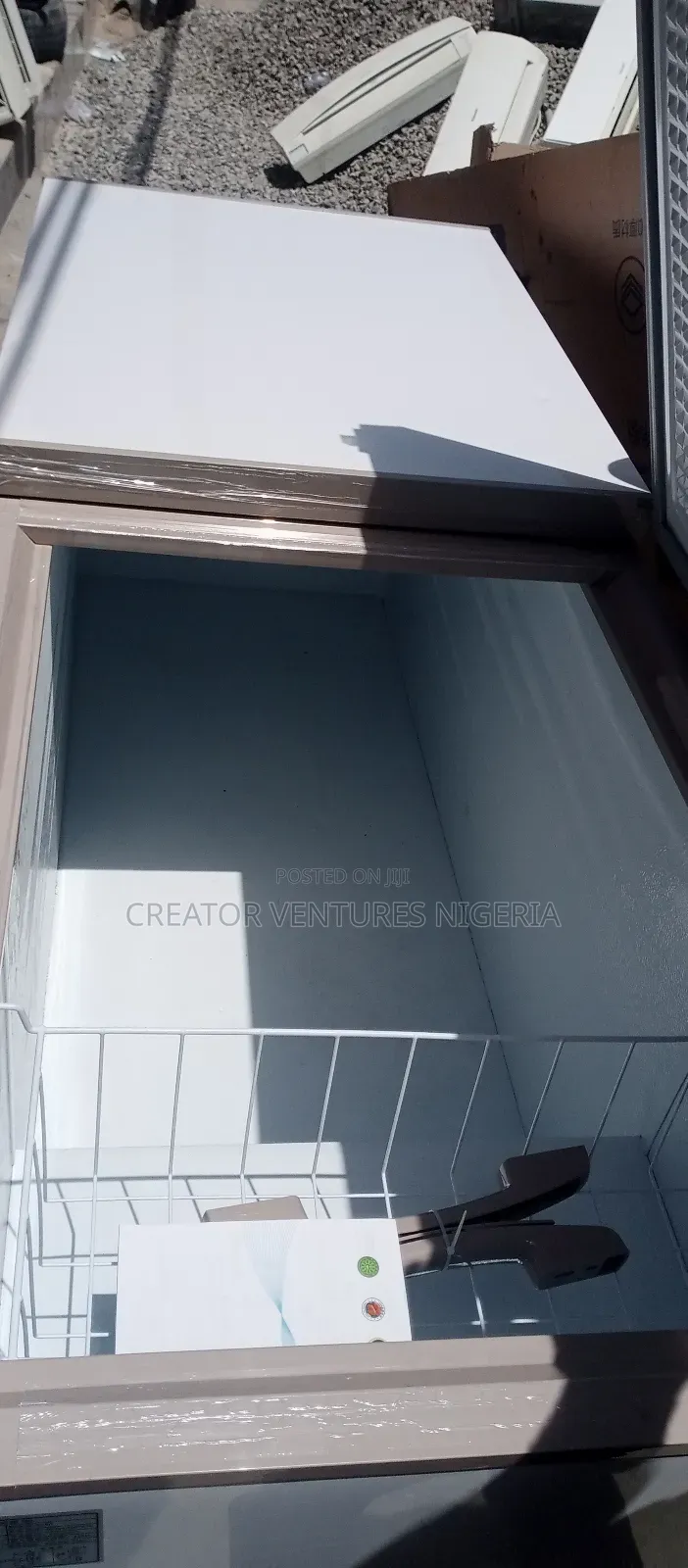 Deep Freezer Industrial Double Door Fast Block Refrigerator