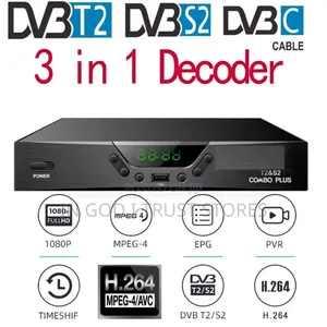 Master DVB T2 S2 Combo Plus Satellite Tv