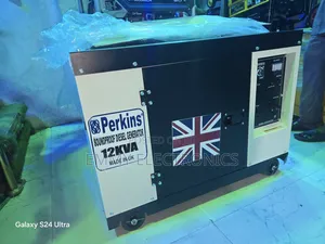 12kva Perkins Diesel Soundproof Gen 100% Copper Coil