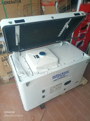 Perkins 12.5kva Soundproof Diesel Generator  Copper Coil .