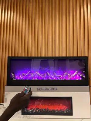 3d Multicolor Electric Led Fireplace Decor 60cm by 20cm