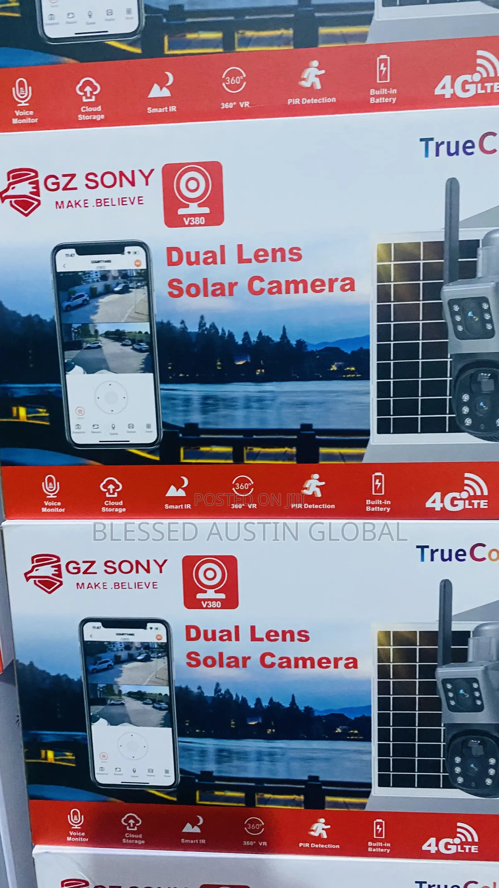 Dual Lens Solar Camera