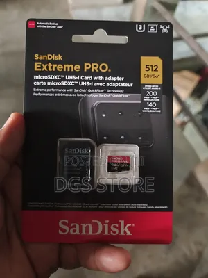 Sandisk Extreme Pro 512gb 200mbs Memory Card