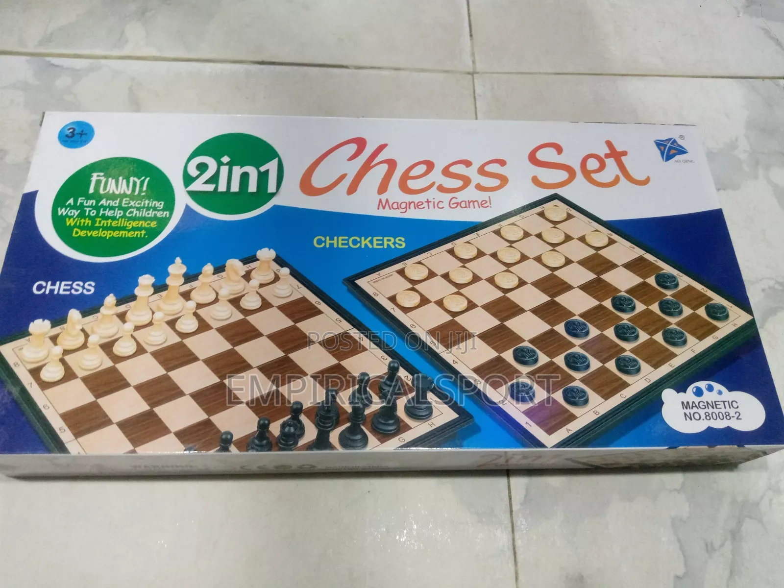 2 in 1 Chess Set