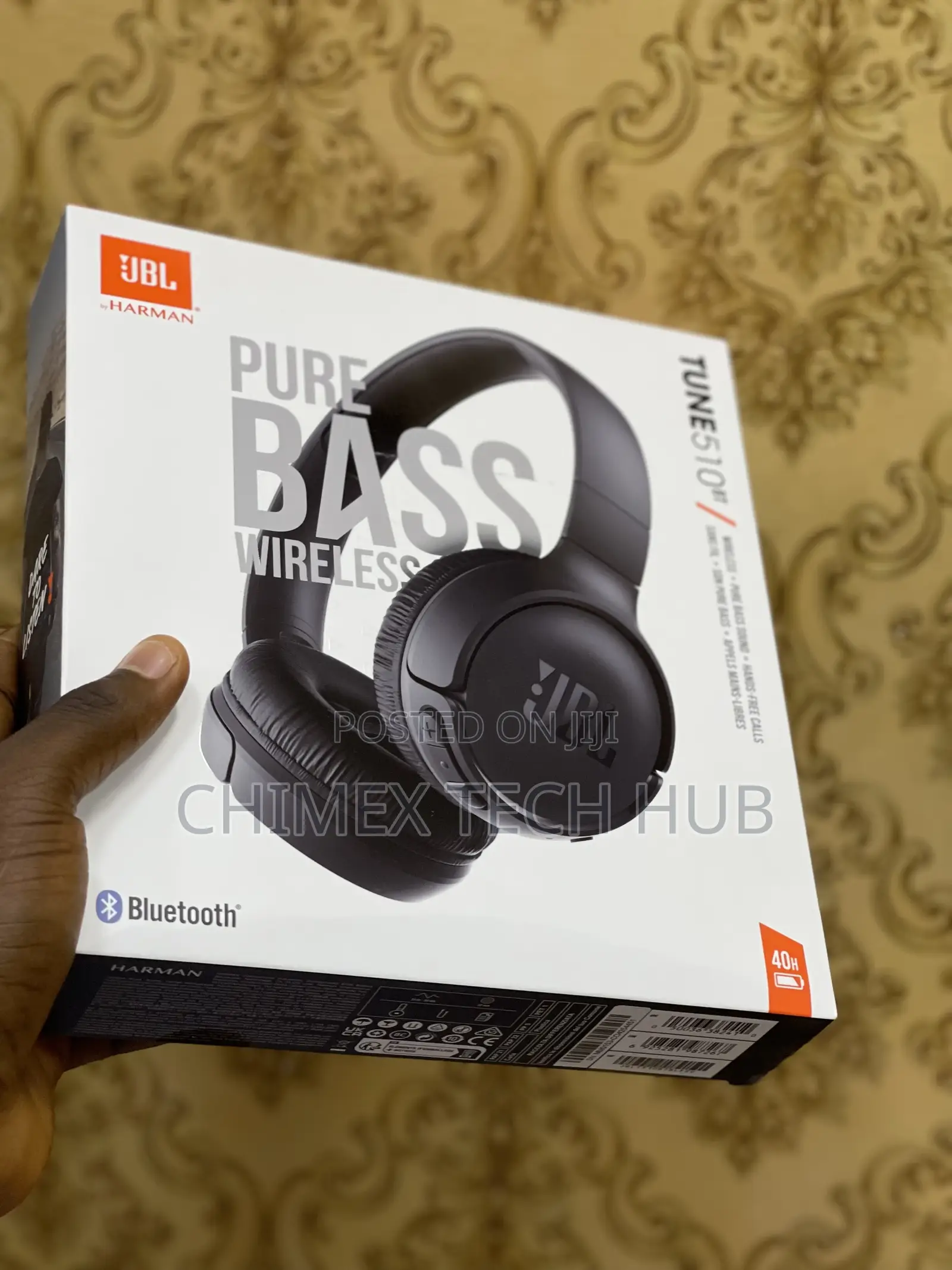 JBL Tune 510 Bluetooth Headphones