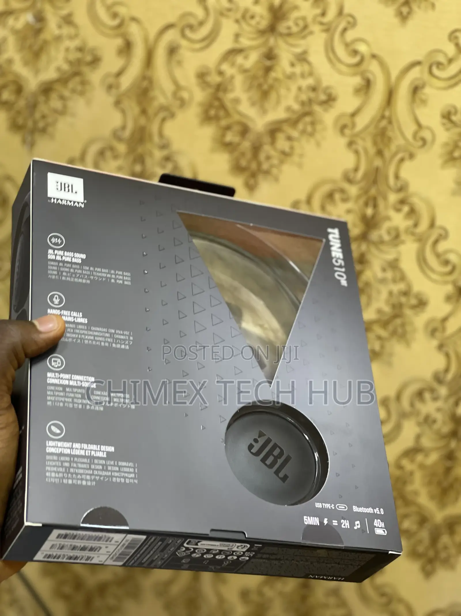 JBL Tune 510 Bluetooth Headphones