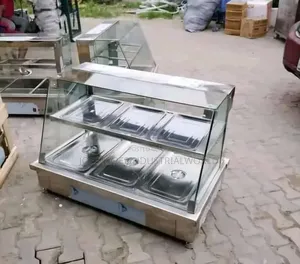 Locally Fabricated Display 3plate Food Warmer