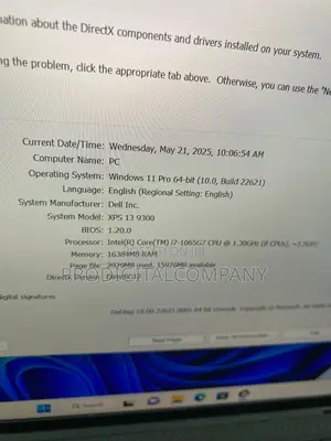 Laptop Dell XPS 13 16GB Intel Core I7 SSD 256GB