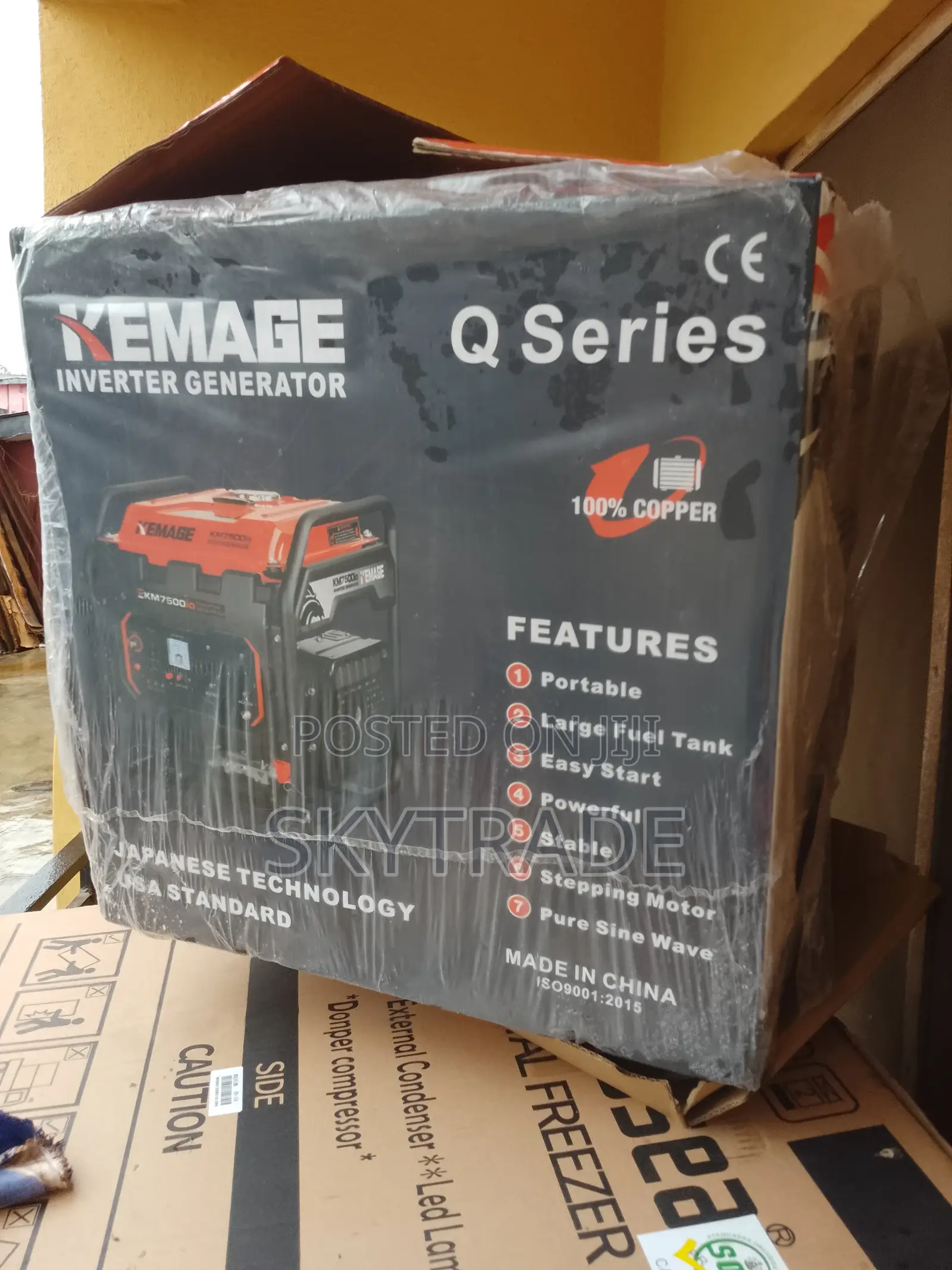 Kemage 5.5kva With 4 Stroke, Air Cooled
