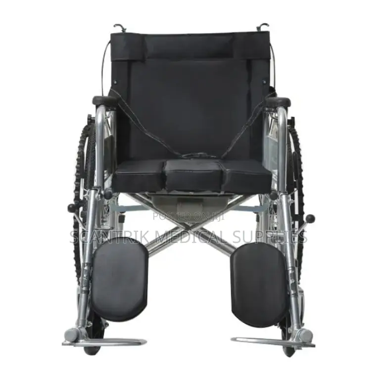 Pushable Commode Chair