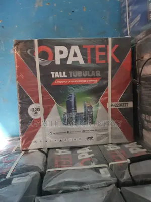Tubular Battery 230ah and 220ah Opatek